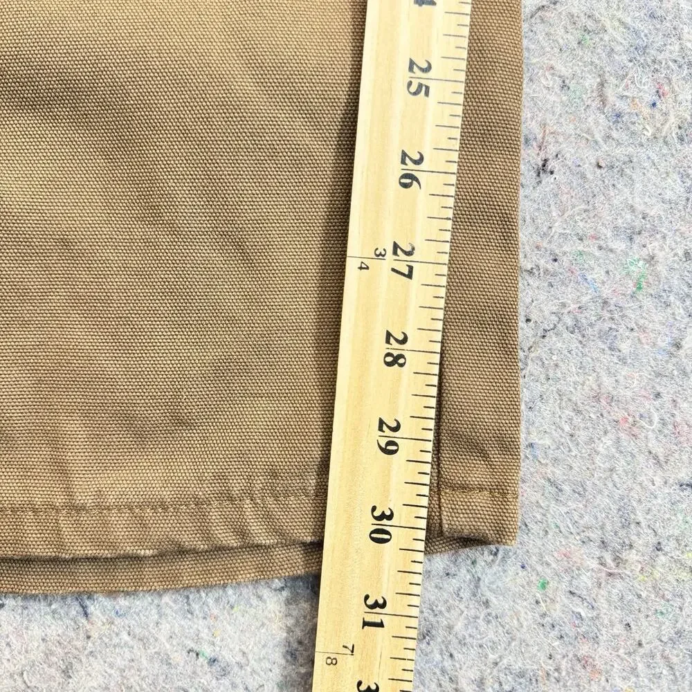 Dickies Brown Carpenter Work Pants 44x30 Relaxed Fit Duck Canvas Utility Men
